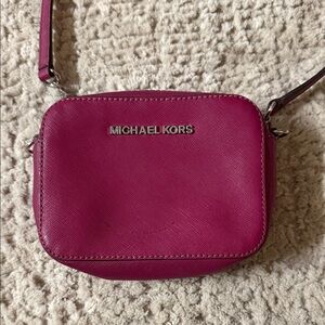 Michael Kors Fuchsia Crossbody Bag